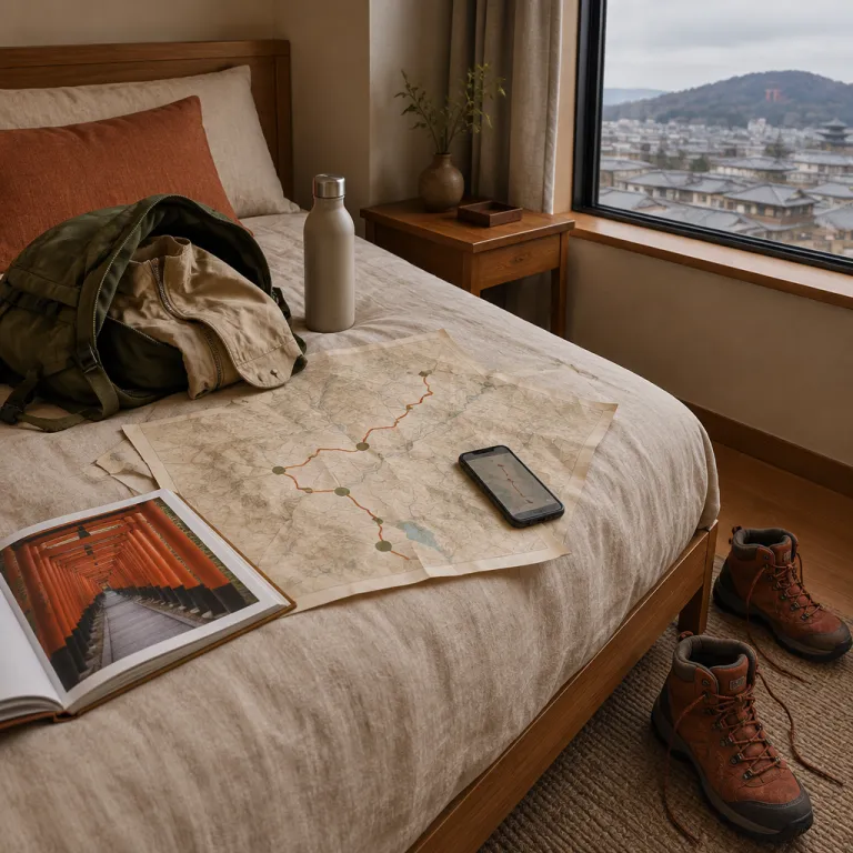 Planning your Fushimi Inari Shrine hiking route from your Kyoto hotel