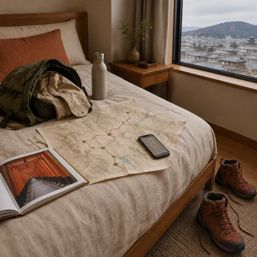 Planning your Fushimi Inari Shrine hiking route from your Kyoto hotel